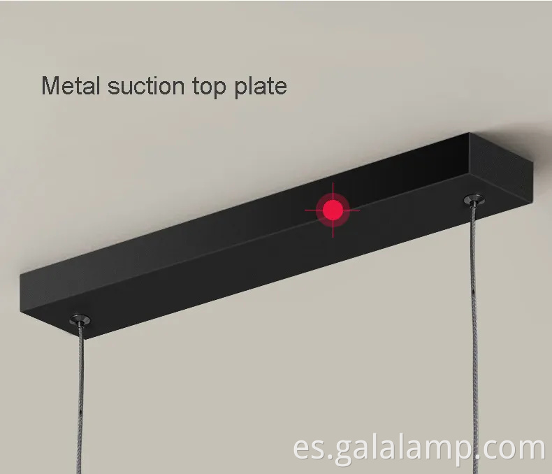 Elegante araña nórdica pequeña para espacios modernos de restaurantes